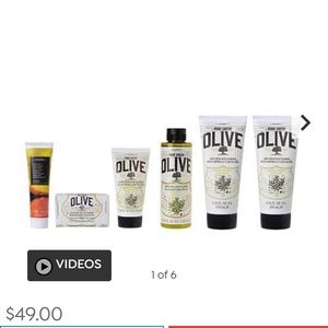 6 piece Skin care product